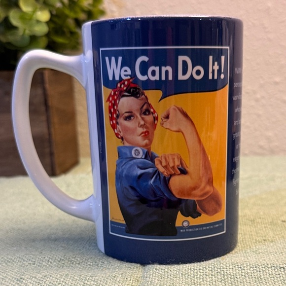 Rosie The Rivetor, We Can Do It Coffee Mug - Picture 5 of 16